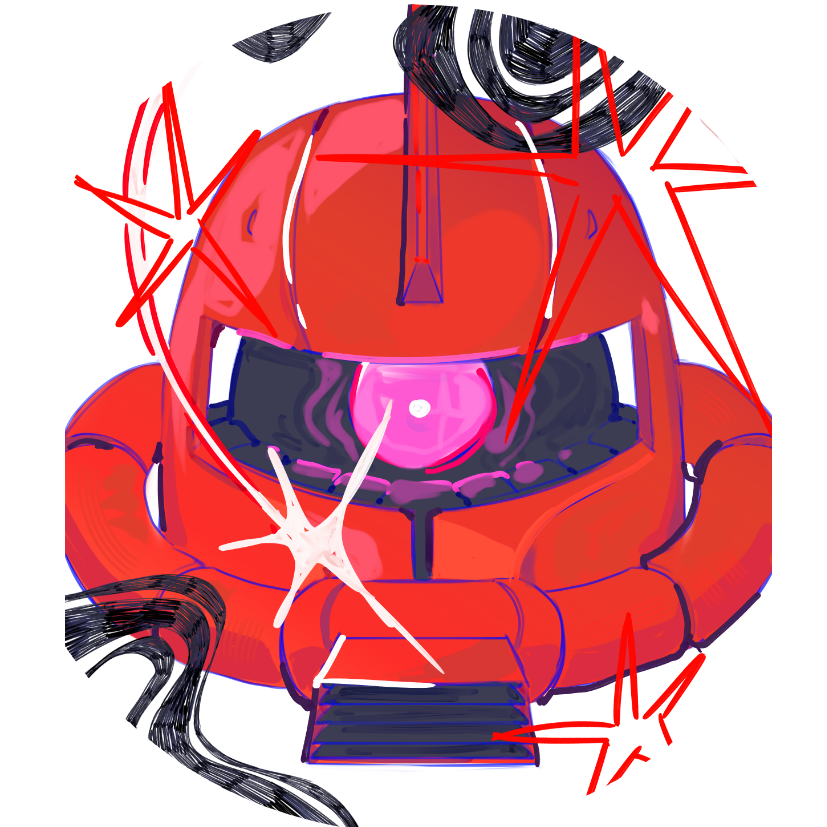 gundam 0079 - char's zaku ii